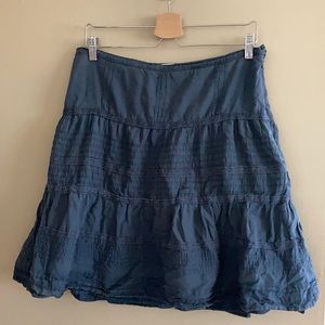 Super soft tiered cotton Boden skirt